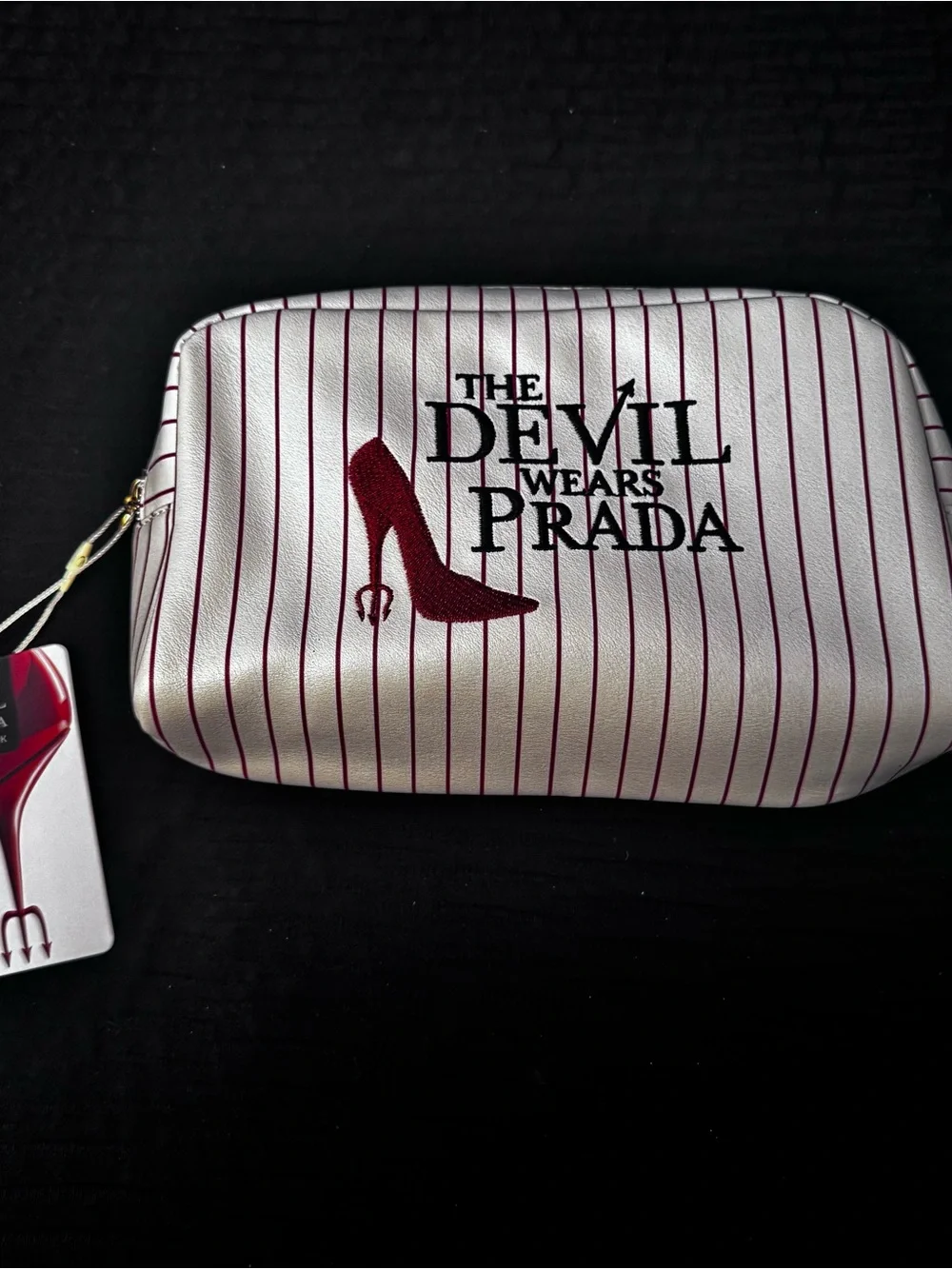 NEW! The Devil Wears Prada Promo Movie Make Up Toiletries Bag Purse Case NWT!